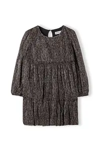 MINOTI Šaty  svetlohnedá / čierna