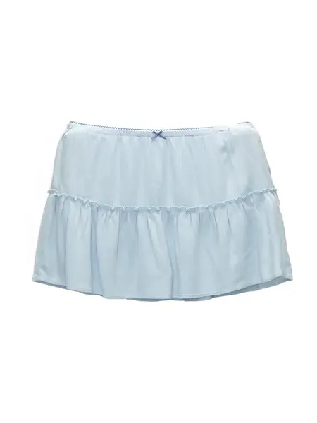 Pull&Bear Sukňa  svetlomodrá