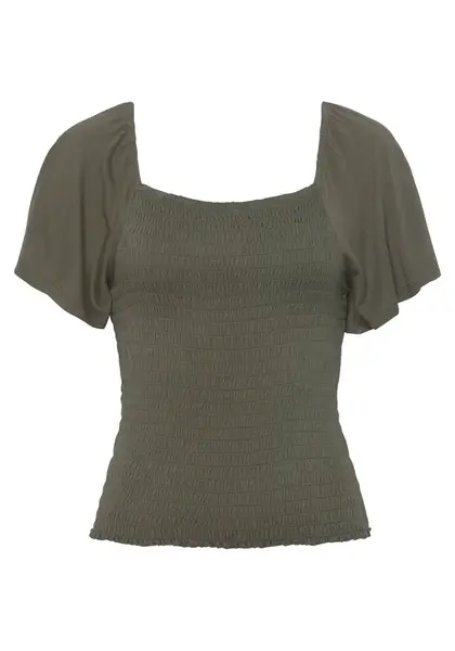 BUFFALO Blúzka  kaki