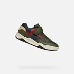 Khaki boys' sneakers Geox Perth - Boys