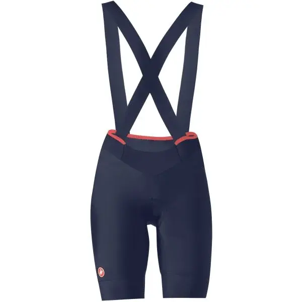 Castelli PRIMA 2 DT BIBSHORT Dámske cyklistické nohavice, tmavo modrá, veľkosť