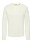 Only & Sons Sveter 'ONSERIC'  biela