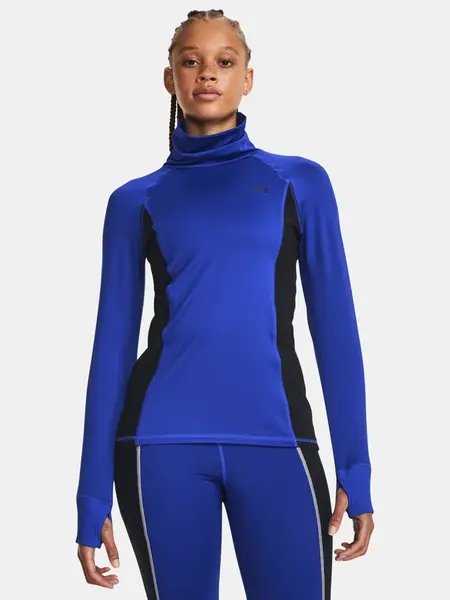 Modré športové tričko Under Armour UA Train CW Funnel Neck
