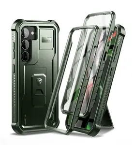 Dexnor 360 Kickstand obal Samsung Galaxy S23, zelený