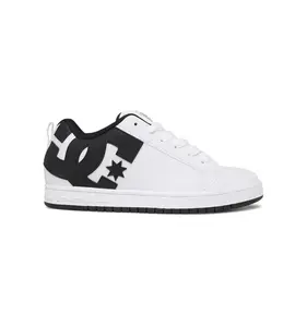 Dc shoes pánské boty Court Graffik White / Black / Black | Černá | Velikost 42,5 EU