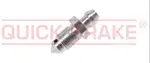 QUICK BRAKE Odvzdušňovací šroub M10x1, délka 30 mm, na brzdové vedení