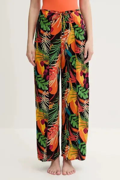Plážové kalhoty Desigual BAHAMAS PANT