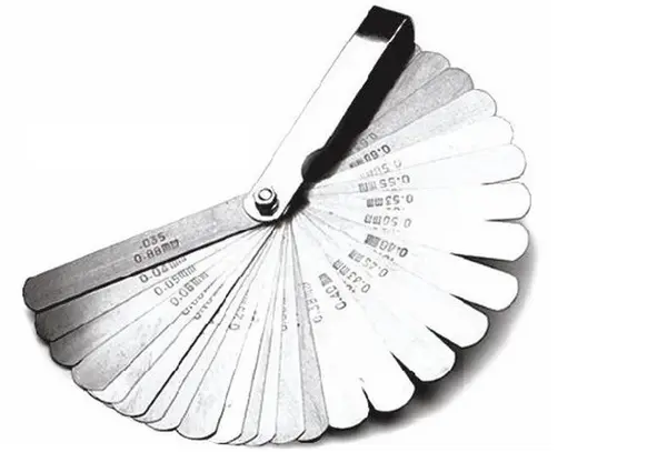 ENERGY Ventilové (spárové) měrky 0,04 - 0,88 mm, 32 listů