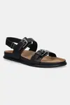 Kožené sandály Vagabond Shoemakers EFFIE dámské, černá barva, 5922-201-20