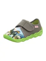 SUPERFIT Papuče 'BUBBLE'  modrá / námornícka modrá / sivá