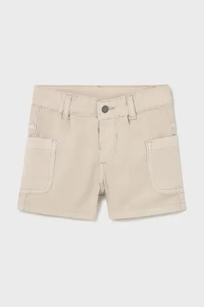 Dětské kraťasy Mayoral cargo šedá barva, nastavitelný pas, 1245