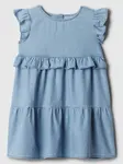 GAP Dětské šaty s volány - Holky