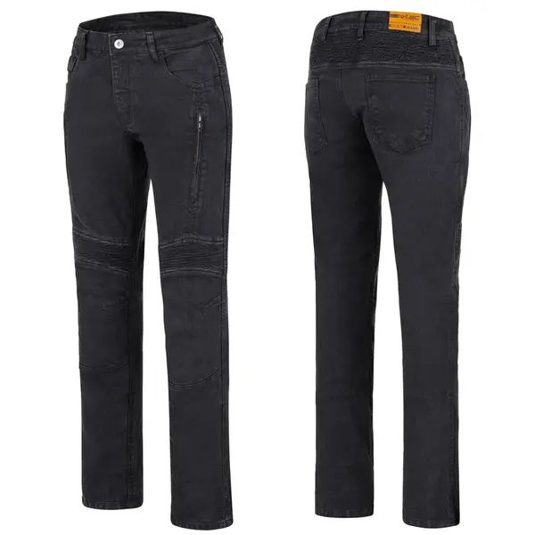Pánské moto džíny W-TEC Arikaro černá 36/36