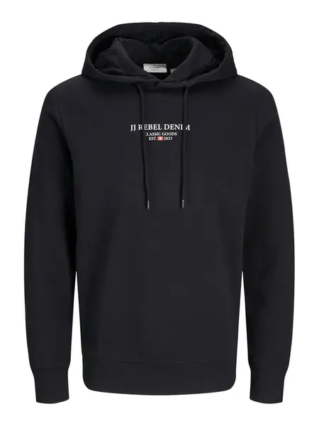 JJ Rebel Mikina  čierna / biela