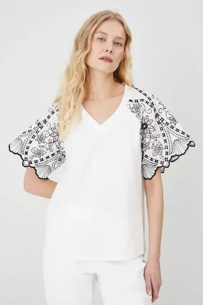 Tričko Medicine béžová barva