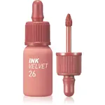 peripera Ink Velvet zamatový rúž odtieň 26 Well-Made nude 4 g
