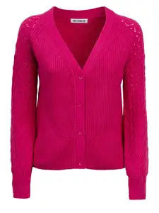Influencer Kardigán  ružová