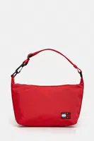 Kabelka Tommy Jeans červená barva, AW0AW17287