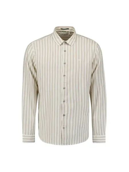No Excess Košeľa  béžová / biela