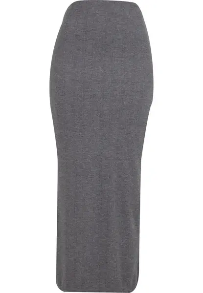 Urban Classics Sukňa  sivá melírovaná