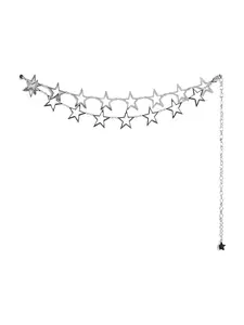 Bershka Opasky  strieborná