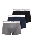 BOSS Boxerky 'Responsible'  tmavomodrá / sivá / čierna / biela