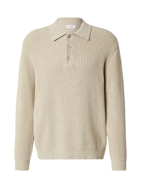 DAN FOX APPAREL Sveter 'Luca'  béžová