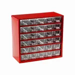 TOKOZ - Zásuvkový organizér 06 / 30S - RAL 3002 - Červená (6762)