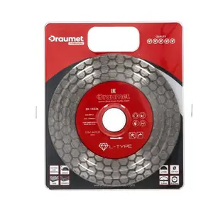 Kotouč diamantový pro řezání a broušení L-TYPE 125 x 1,6 mm, DRAUMET PREMIUM