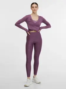 Orsay Fialový dámský sportovní top - Dámské