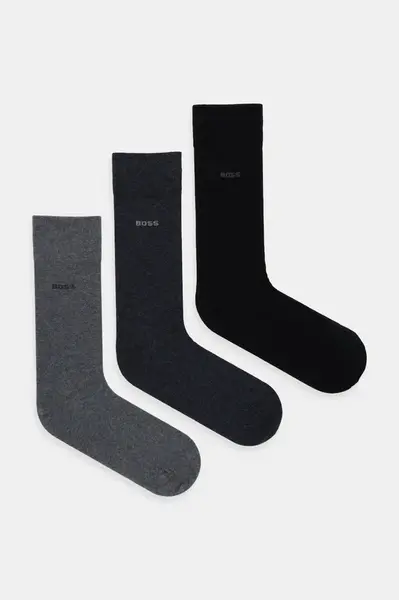 BOSS ponožky pánské 3P RS Uni CC 3-pack