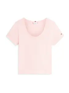 TOMMY HILFIGER Tričko  ružová