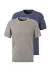 JOHN DEVIN Tričko  zafírová / dymovo šedá