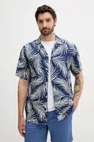 Košile Tommy Hilfiger pánská, tmavomodrá barva, regular, MW0MW39447