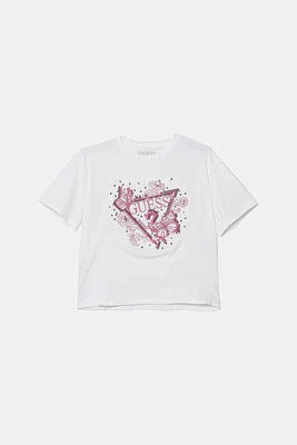 Dětské tričko Guess bílá barva, J5YI35 K6YW4