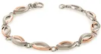 Boccia Titanium Titanový bicolor náramek 03001-03