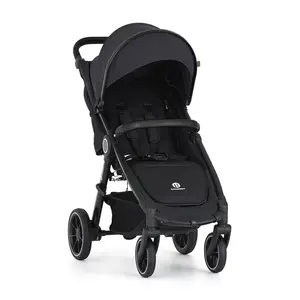 PETITE&MARS Kočárek Street+ RWS Black Perfect Black