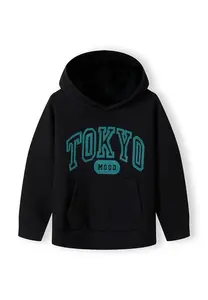 MINOTI Mikina  zelená / čierna