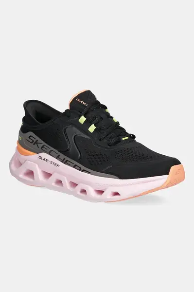 Běžecké boty Skechers GLIDE STEP ATLUS dámské, černá barva, 150510