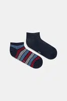 Ponožky Tommy Hilfiger 2-pack pánské, tmavomodrá barva, 701232934