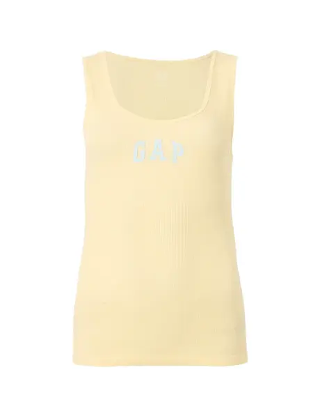 GAP Top  svetložltá / biela