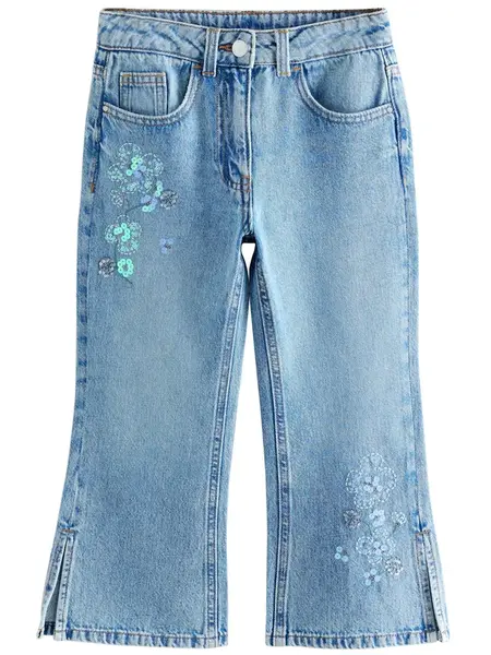 Next Džínsy  modrá denim