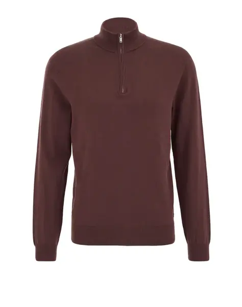 WE Fashion Sveter  čokoládová