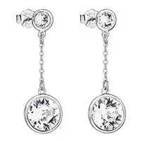 Evolution Group - Pavona Stříbré náušnice s krystaly 31269.1