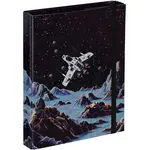 BAAGL PIXEL SPACE Desky na školní sešity A5, černá, velikost