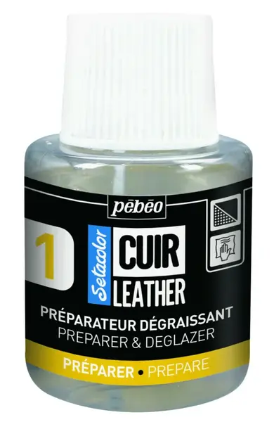 Setacolor Leather 110 ml - Příprava povrchu