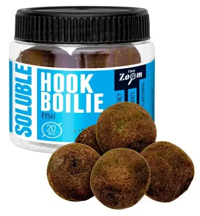 Carp zoom rozpustné boilie soluble hook boilie 110 g 20 mm - ryba