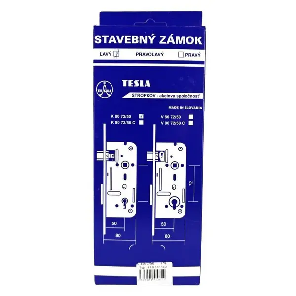 Zámek stavební 8072/50 K, levý