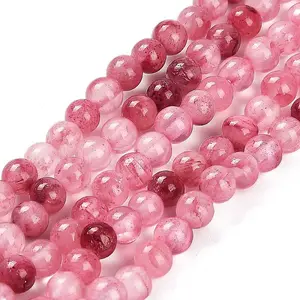 Natural Green Jade Beads Strands