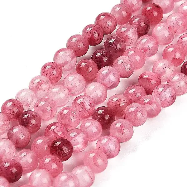 Natural Green Jade Beads Strands